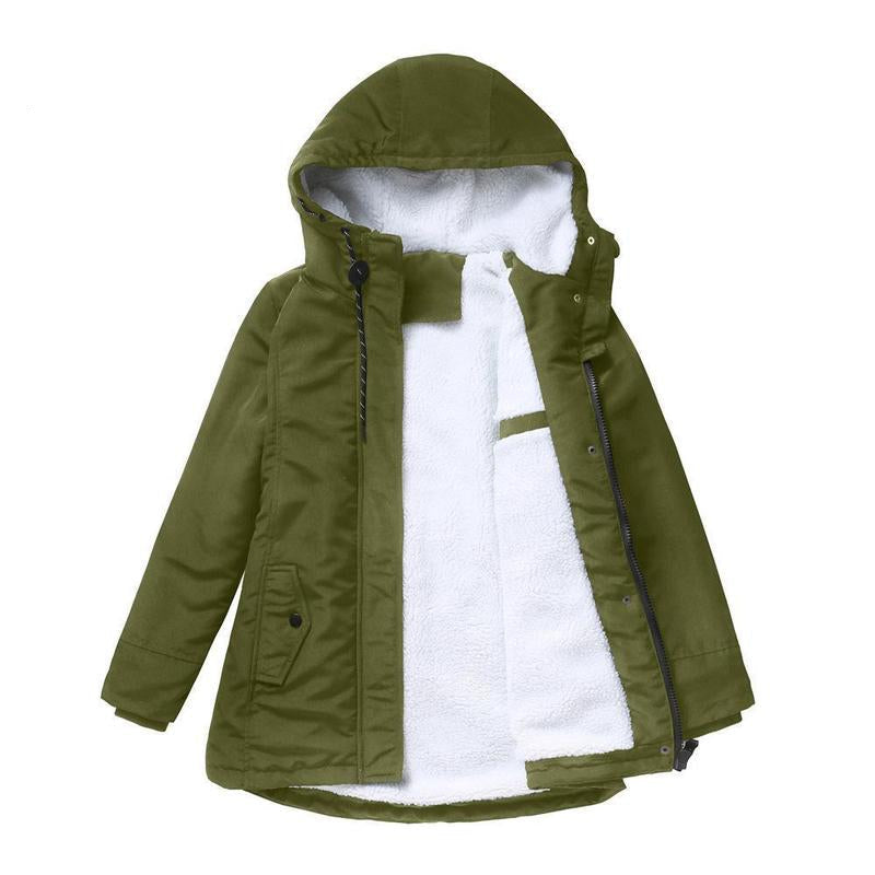 Helen | Cozy Quilted Winter Coat with Hood