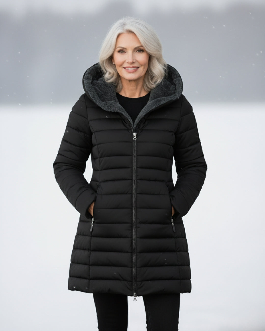 Donna™| Fleece Lined Puffer Coat