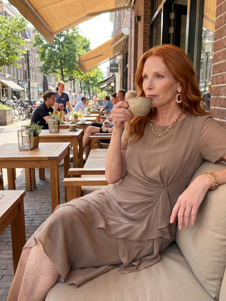 EMBER™ MIDI DRESS