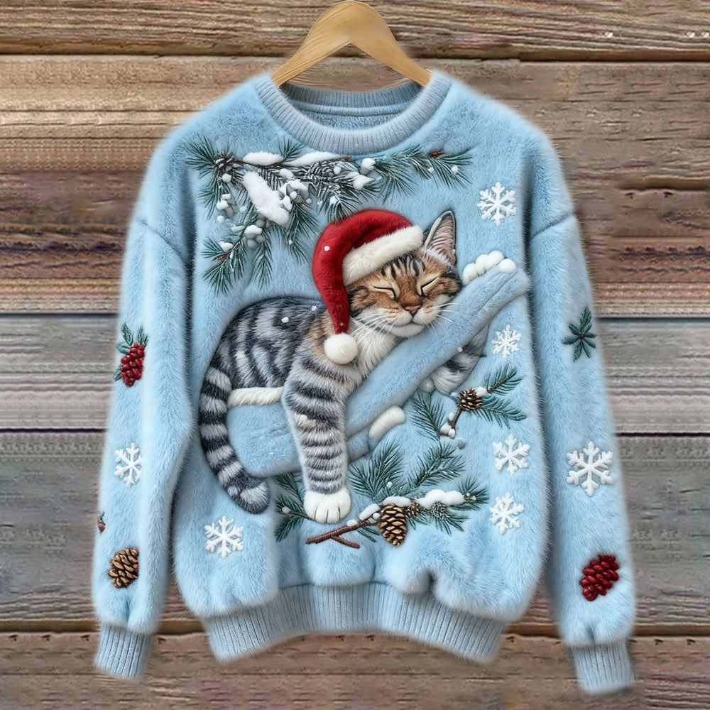 Feline | Festive Kitty Sweater