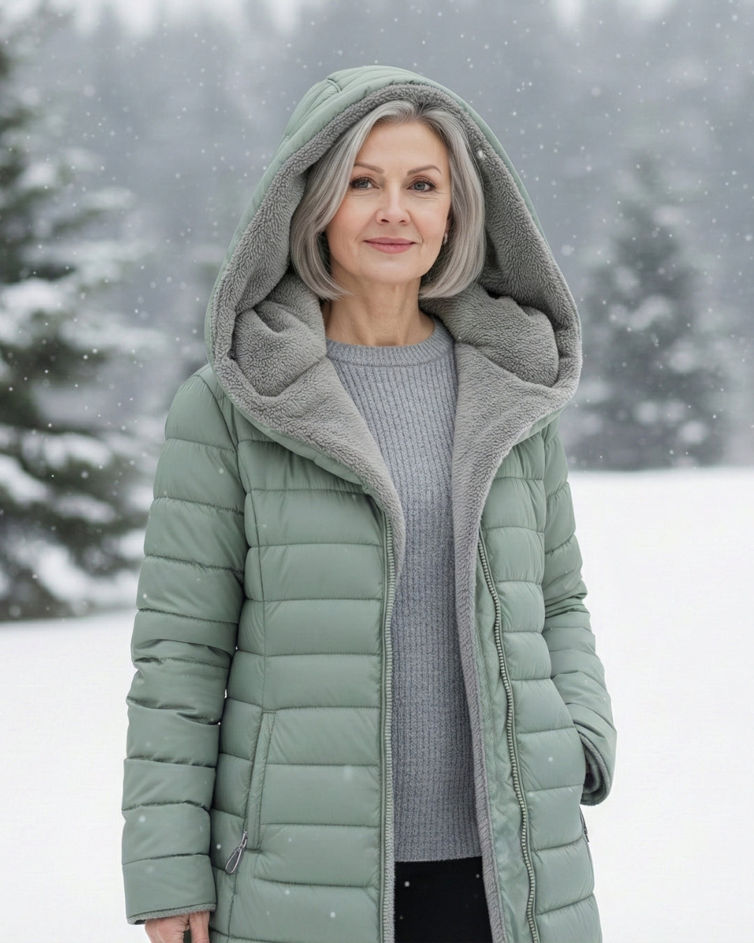 Donna™| Fleece Lined Puffer Coat
