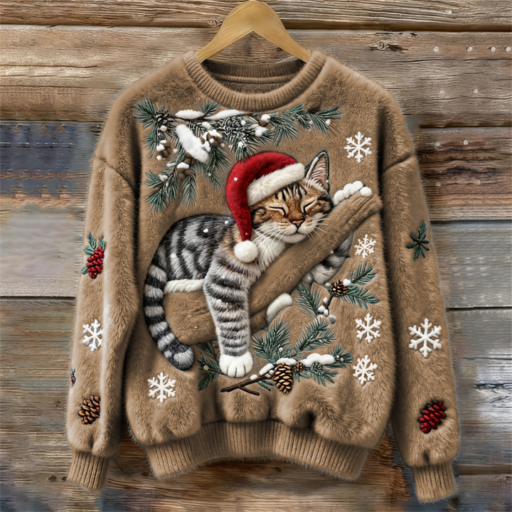 Feline | Festive Kitty Sweater