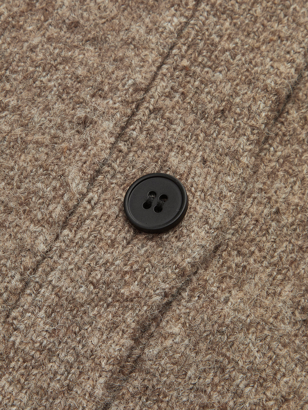 Wool Blend V-Neck Cardigan