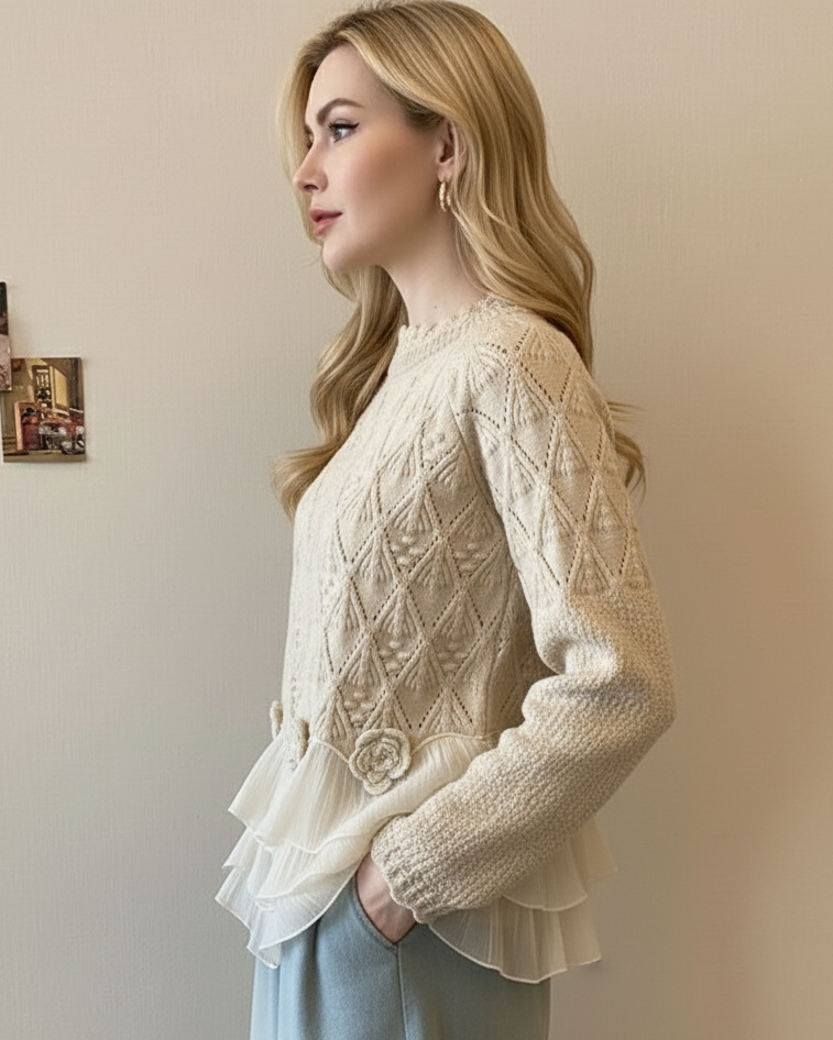 Taylor Ruffle Cardigan™