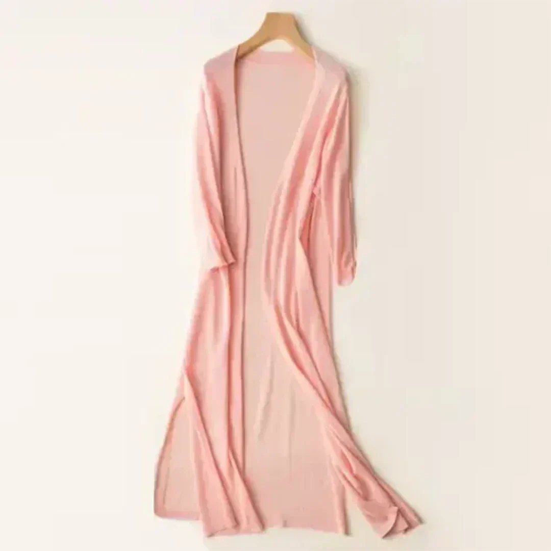 Long Lightweight Elegant Cardigan for Women