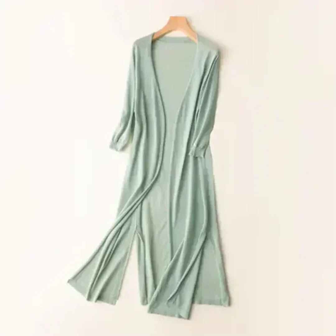 Long Lightweight Elegant Cardigan for Women