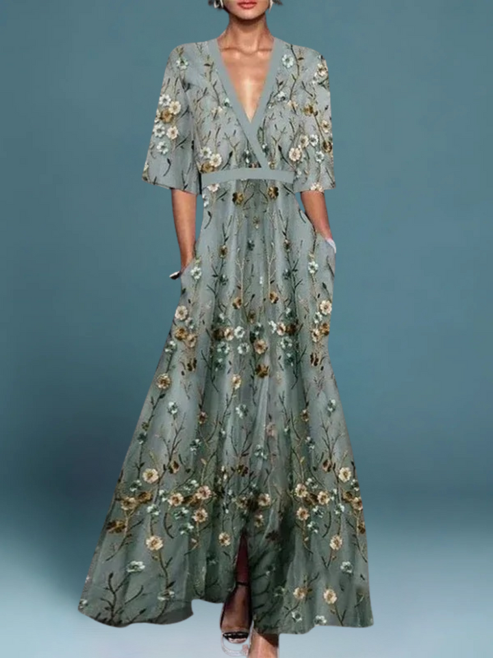 Maya™ | Classic Floral Dress