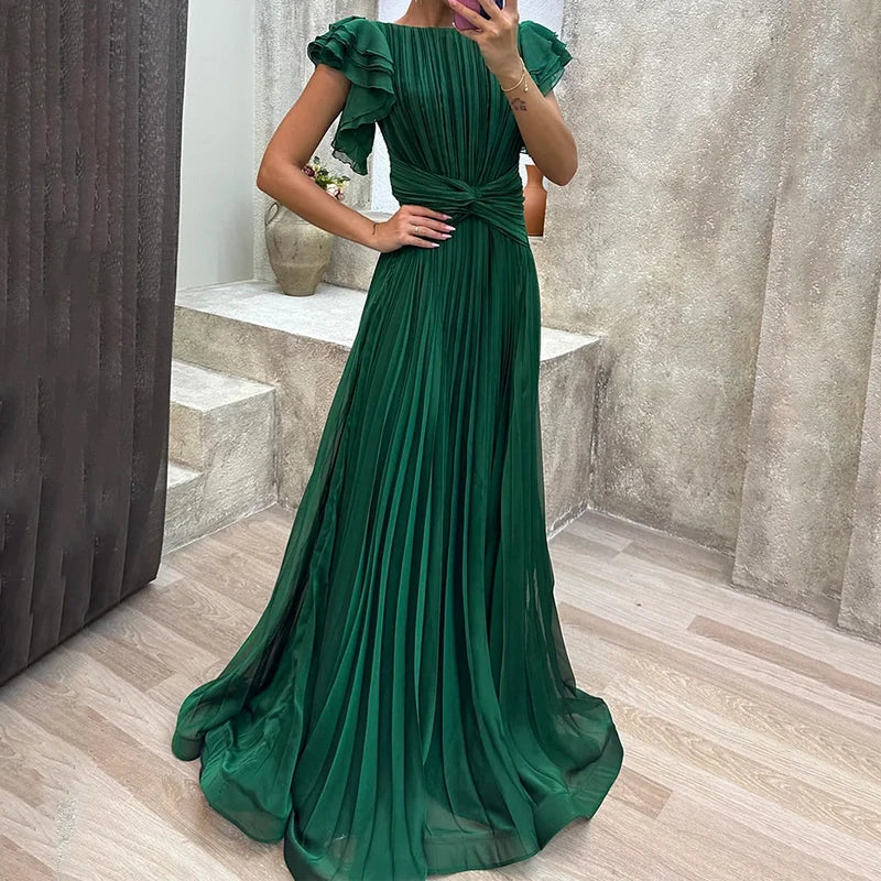 Rory Dress Pleated Evening