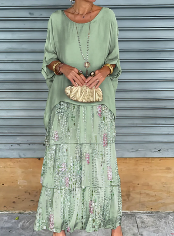 Catrina | Elegant Flowing Maxi Dress