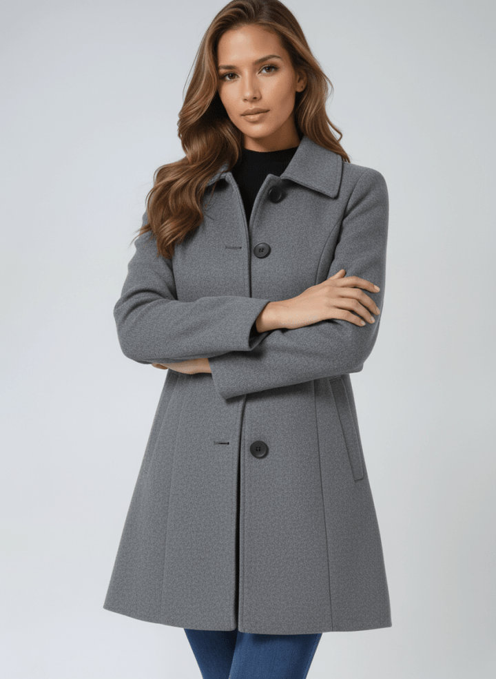 Helena | Women’s Winter Coat with Buttons