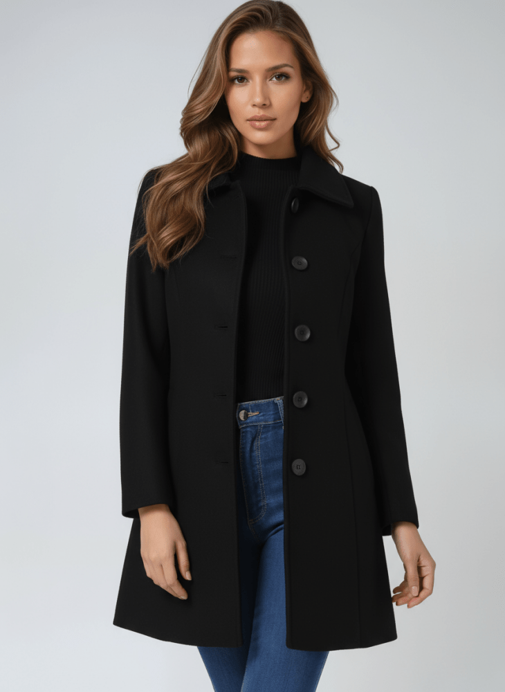 Helena | Women’s Winter Coat with Buttons
