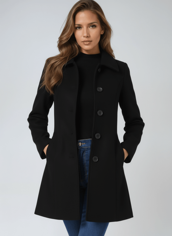 Helena | Women’s Winter Coat with Buttons