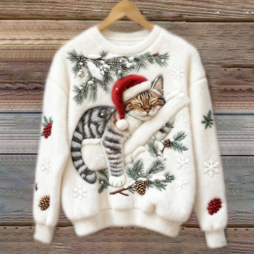 Feline | Festive Kitty Sweater