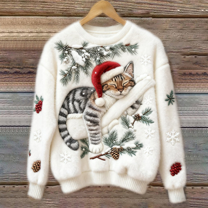Feline | Festive Kitty Sweater