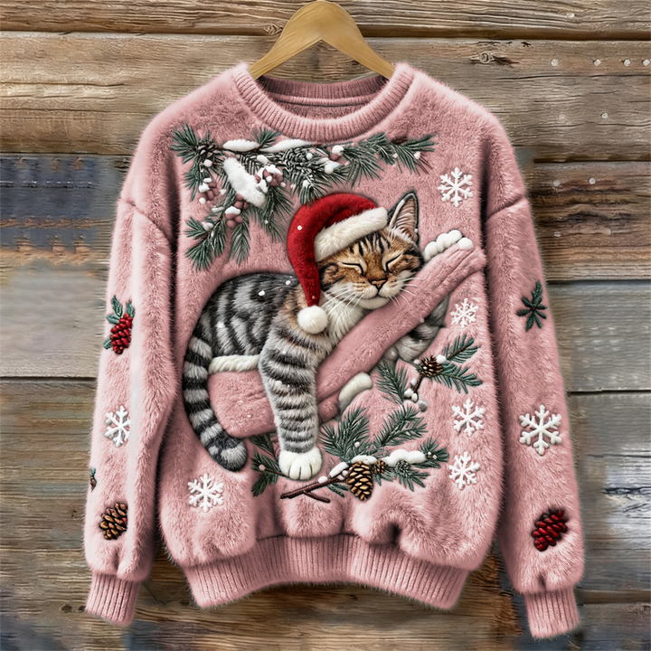 Feline | Festive Kitty Sweater