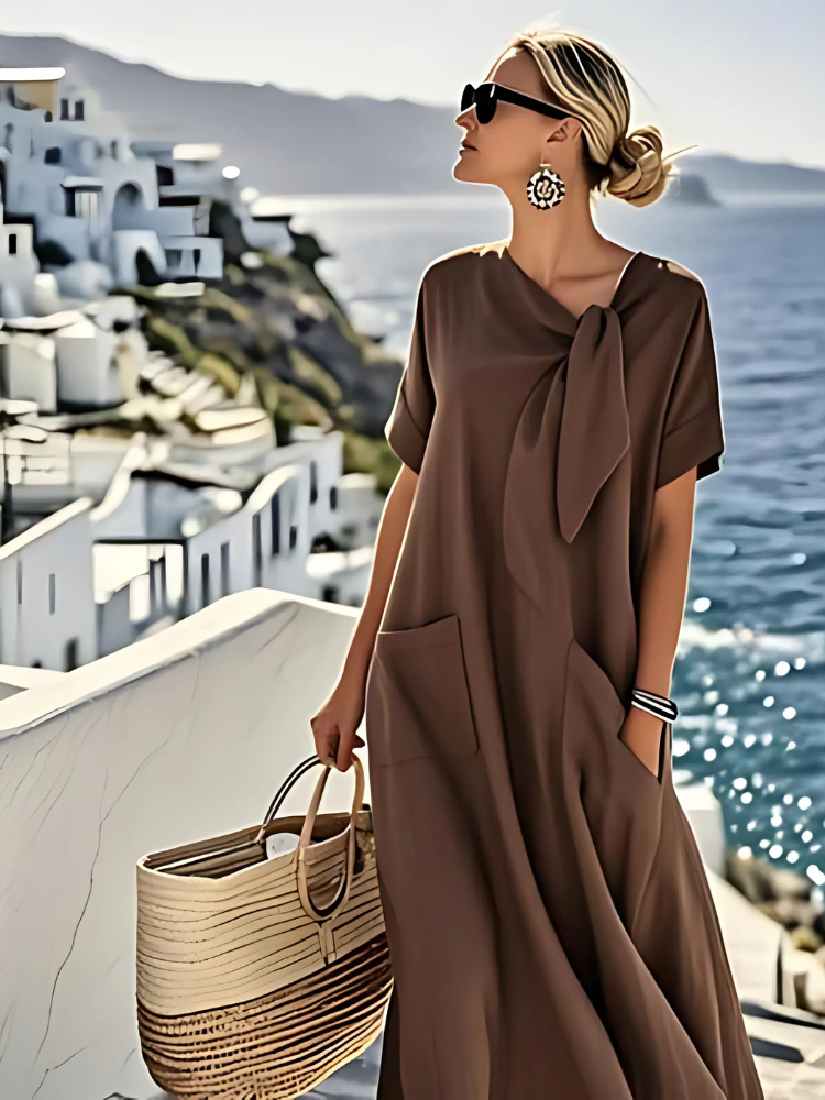 Lisa™ Elegant Dress with Pockets