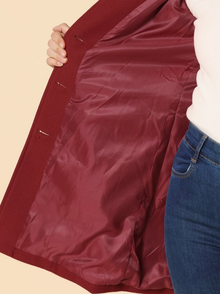 Helena | Women’s Winter Coat with Buttons