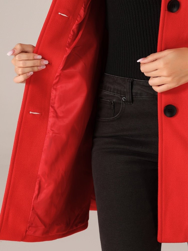 Helena | Women’s Winter Coat with Buttons