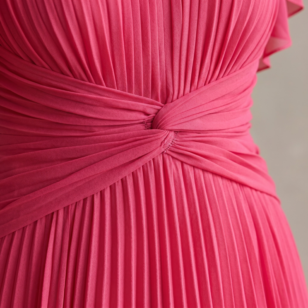 ABIGAIL™ | ELEGANT PLEATED DRESS THAT FLATTERS YOUR SHAPE